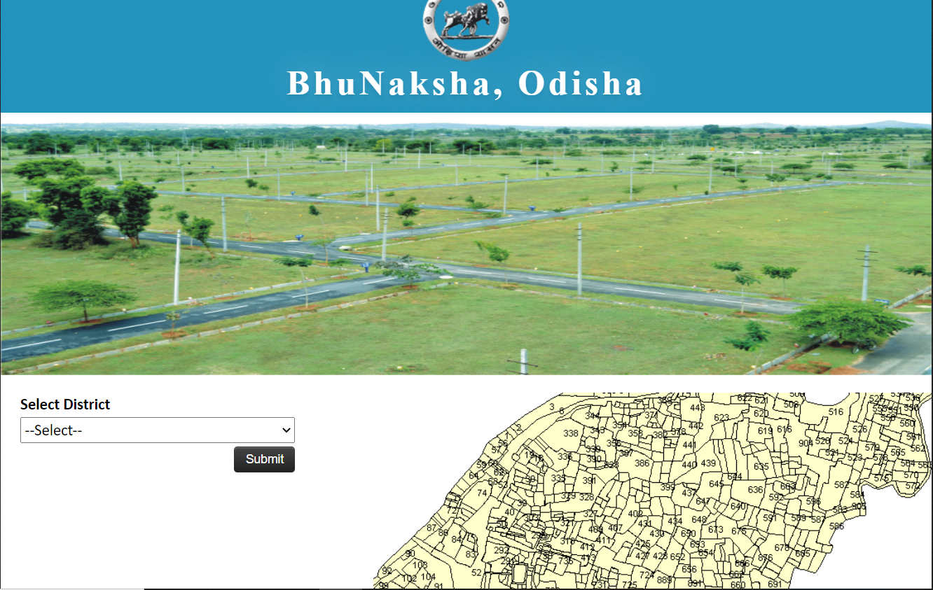 www bhulekh odisha naksha
